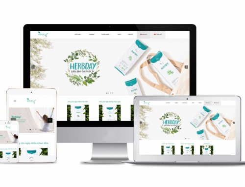 Herbday – 제품 웹사이트